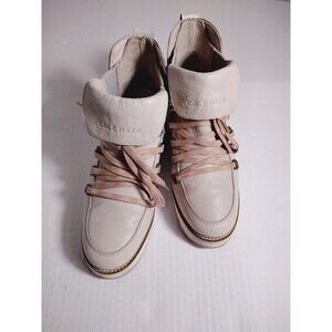 COLE HAAN, Zerogrand Wedge Hiker Boot, Pumice Stone US 7